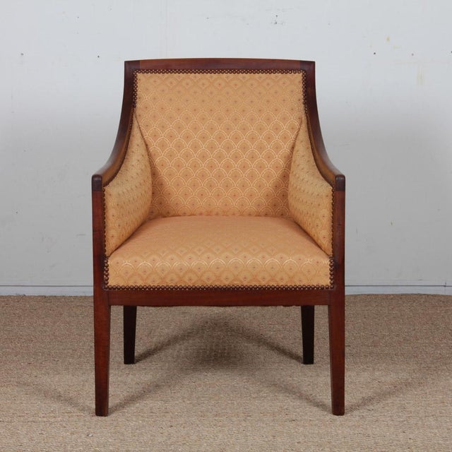 Chair in the style of Jean-Michel Frank, 1930s For Sale - Image 3 of 12