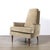 Mid-Century Walnut & Smoked Taupe Mohair Curved Arm Lounge Chair & Ottoman For Sale - Image 12 of 18