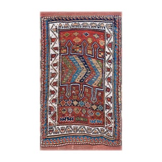 Early 20th Century N.E. Persian Quchan " Kordi" Rug ( 3'6''x 6'4'' - 107 x 193 ) For Sale