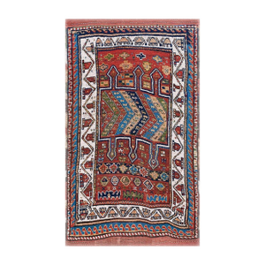 Early 20th Century N.E. Persian Quchan " Kordi" Rug ( 3'6''x 6'4'' - 107 x 193 )