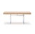 Wood Office Desk in Walnut Wood and Stainless Steel Frame by Bodil Kjaer for Karakter For Sale - Image 7 of 18