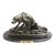 19th-Century French Bronze "Bitch With Pups" Sculpture by Pierre-Jules Mêne For Sale