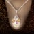 Diamond Sapphire FW Pearl Necklace 14k Gold Italy Certified For Sale - Image 10 of 10