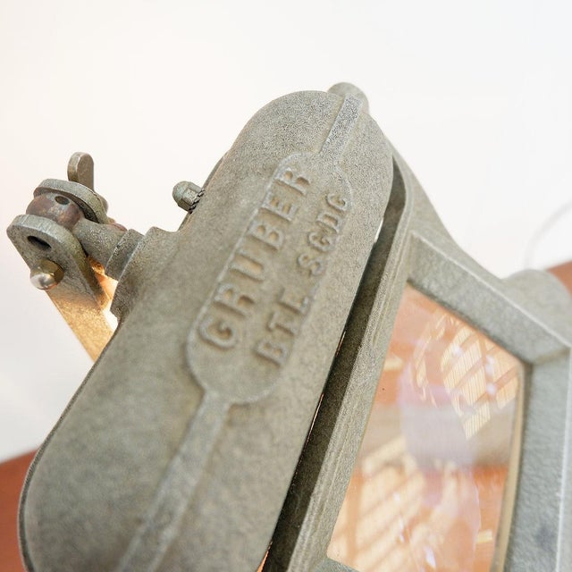 Industrial Magnifying Lamp by Gruber, 1950s For Sale - Image 9 of 17