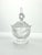 1990s Hofbauer “Byrdes” Crystal Dinnerware Serving Hostess & Decor Set - 5-Piece For Sale - Image 10 of 11