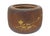 Antique Japanese Inlaid Wood Hibachi Brazier with Copper Liner Cachepot Meiji For Sale - Image 4 of 9