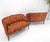 Carved Walnut Country French Down Cushions Compact Sofas - A Pair For Sale - Image 4 of 12
