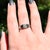 Art Deco 14k White Gold Old European Cut Diamond Ring, Size 7.75 For Sale - Image 13 of 14