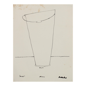 'Balde" 20th Century Ink
