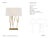 Ian K. Fowler by Visual Comfort Signature Aspen Console Lamp in Gilded Iron with Linen Shade Designer: Ian K. Fowler...