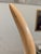 Tan Hollywood Regency Faux Tusk Sculpture on Stone Base For Sale - Image 8 of 8