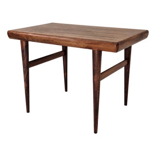 Side Table in Rosewood by Johannes Andersen for CFC Silkeborg, Denmark, 1960s For Sale