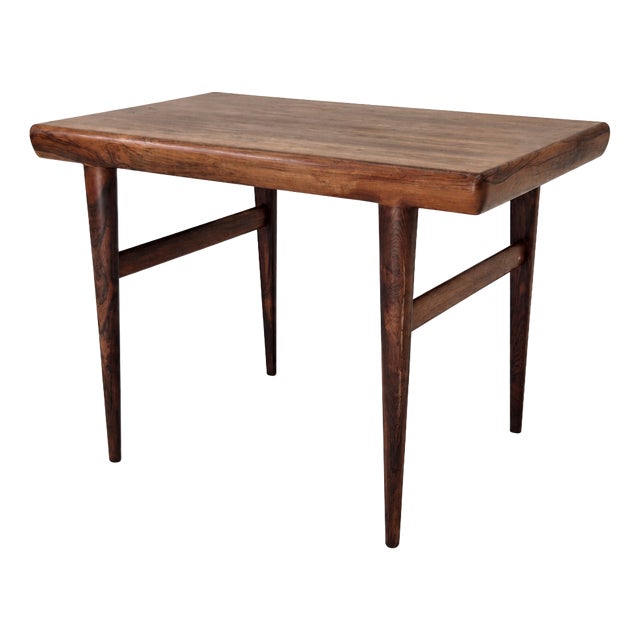 Side Table in Rosewood by Johannes Andersen for CFC Silkeborg, Denmark, 1960s For Sale