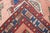 1970s 1970s Vintage Handmade Wool Cotton Pink Area Rug For Sale - Image 5 of 11