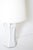 Kasaï Henry White Ceramic Lamp by Barracuda Interiors For Sale - Image 5 of 6