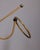 1960s Vintage Italian Floor Coat Stand in Golden Brass, 1960s For Sale - Image 5 of 13