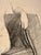 1990s Vintage Exquisite Classical Pencil Sketch of Seated Female Nude (Lower Torso) by Daisuke Takeya For Sale - Image 5 of 10