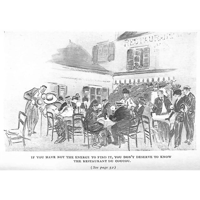 White "Paris a La Carte" 1912 Street, Julian For Sale - Image 8 of 8