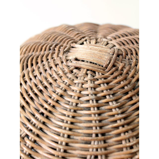 Vintage Wicker Orb Sculpture For Sale - Image 14 of 15
