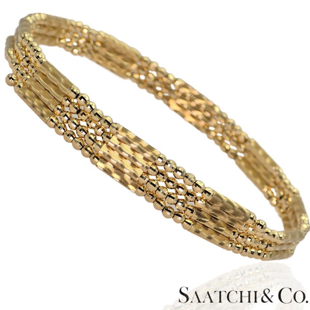 18K Yellow Gold: Bracelet / Necklace Metal Type: 18K (750) Yellow Gold Total Item Weight: 11.68 Grams Wearing Option:...