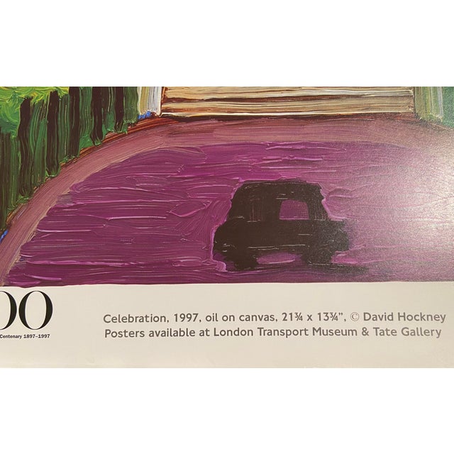 Contemporary David Hockney, Tate Gallery Centenary 1897 to 1997 Poster For Sale - Image 3 of 5