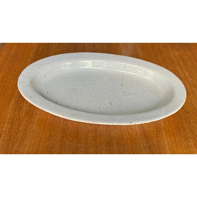 Important vintage Vallauris ceramic bowl in beige, signed RP for Robert Picault Dimensions: Length: 42 cm Width: 28 cm...
