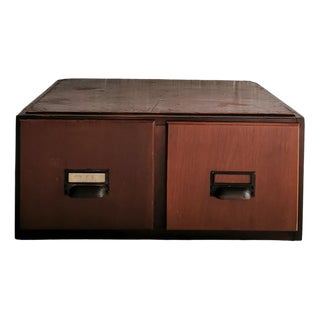 Vintage Archive Box with Drawers from F&F, 1950s For Sale