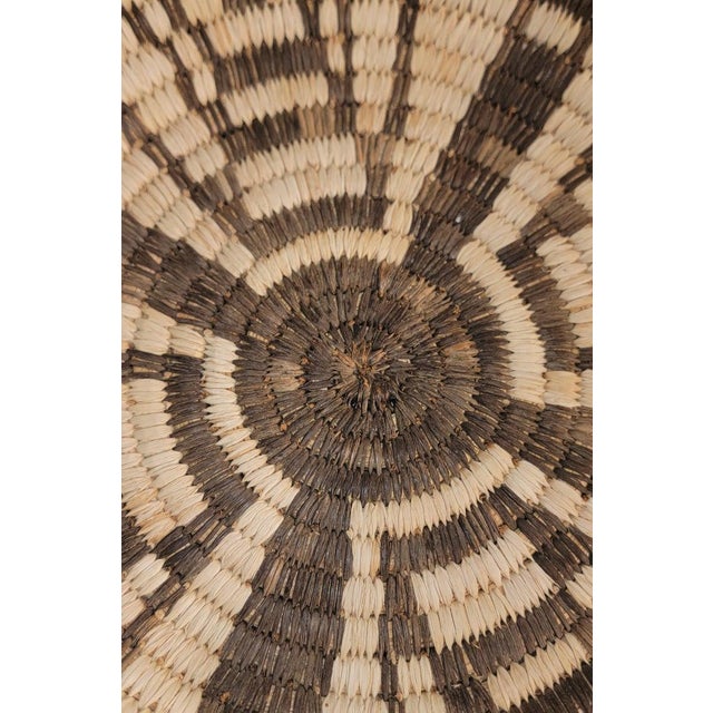 Hand Woven Geometric Basket/Bowl For Sale In Los Angeles - Image 6 of 7