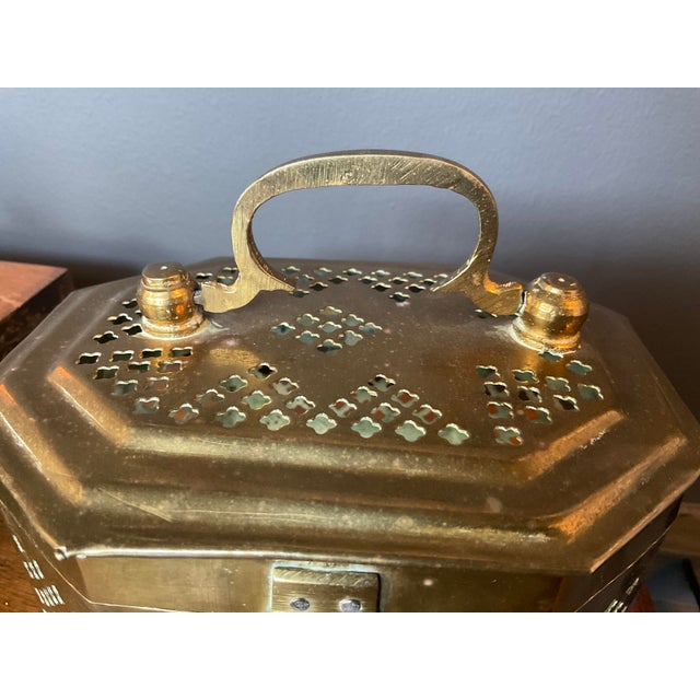Antique Brass Large Cricket Box For Sale - Image 12 of 18