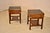 Pair of Campaign Style Mahogany Side Tables, Circa 1960's For Sale In Greensboro - Image 6 of 9