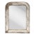 Silver Leaf, Petite Louis Philippe Period Mirror, Circa 1880 For Sale