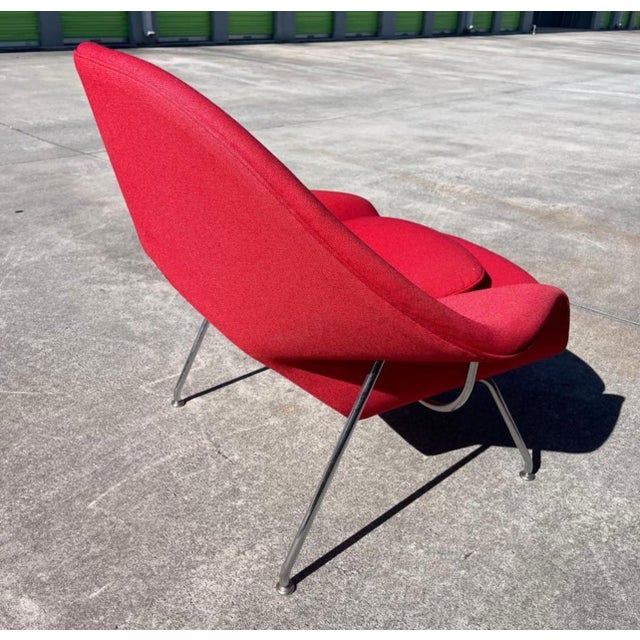 Metal Eero Saarinen Womb Chair by Knoll For Sale - Image 7 of 9