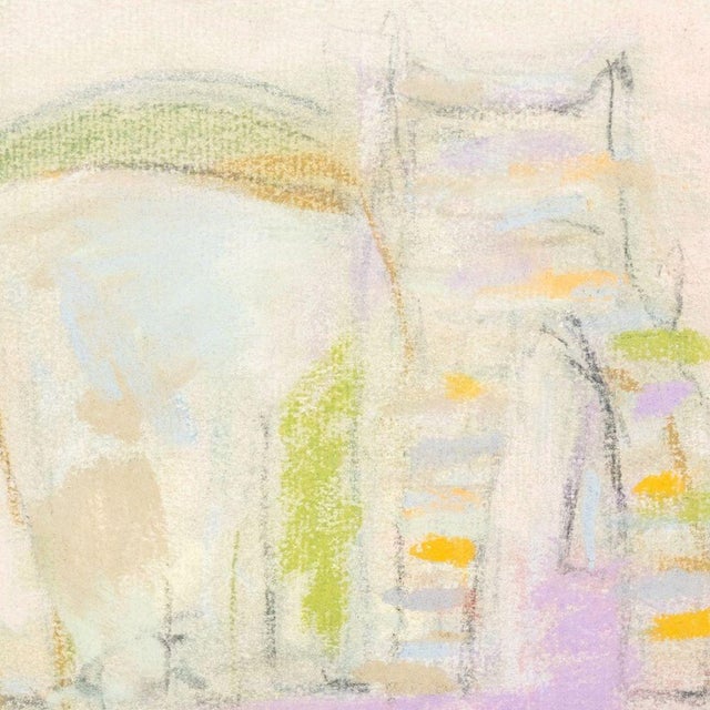 Manfred Schwartz "Falaise D'Aval" Pastel on Paper For Sale - Image 9 of 12