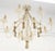 Mid 20th Century Metal Tassels & Twisted Rope Motive 8 Candles Light Fixture Chandelier For Sale - Image 5 of 13