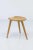 Wood Pine Stool by Norwegian Housewife, 1950s For Sale - Image 7 of 9