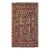 Vintage Maimana Kilim Rug in Rose, Brown and Cream, 8.2 X 13.4 Ft For Sale