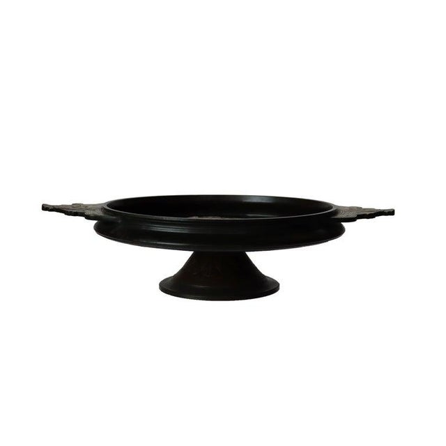 1880 Egyptian Revival Figural Relief Bronze Tazza For Sale - Image 9 of 9