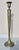 Classic form, solid cast brass, extra-tall, large-mouth seat for thick candles. The diameter is 5.5" at the foot. Cast and...