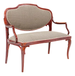 Vienna Secession Bench or Settee by Jacob & Josef Kohn, 1900s