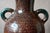 Amphora Vase in Turquoise and Brown Glazed Stoneware from Accolay, 1950s For Sale - Image 3 of 9