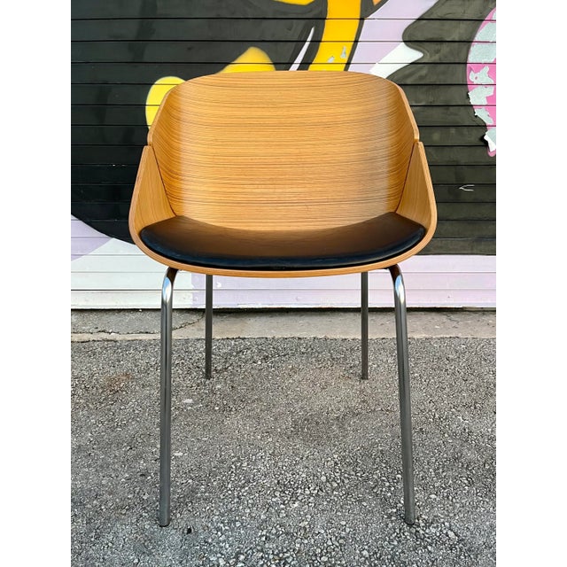 Set of Four Early 21st Century Babà Lounge/ Dining Chairs by Plank Furniture Italy. For Sale - Image 9 of 12