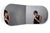 Contemporary Cutting Space Large Mirror in Polished Stainless Steel by Haymann Editions For Sale - Image 3 of 6