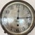 Antique Sessions “Banjo” Wall Clock, Eagle Finial Ship Scene For Sale - Image 4 of 8