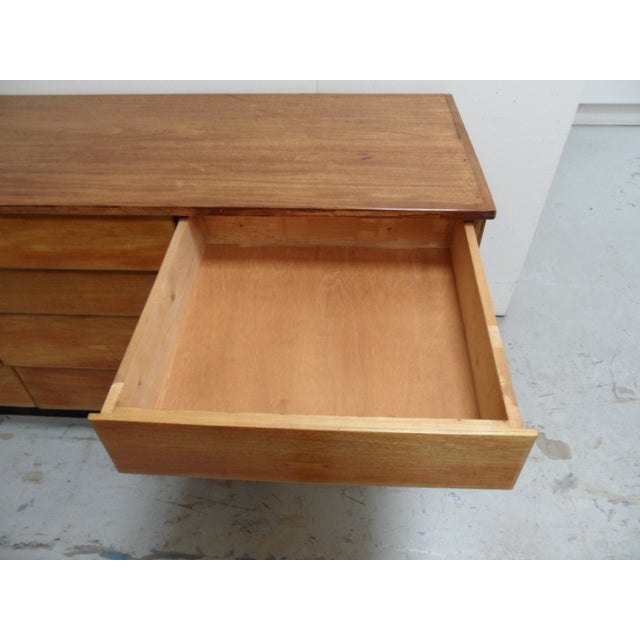 Large Vintage Dutch Apothecary Filing Cabinet with Drawers, 1950s For Sale - Image 3 of 11