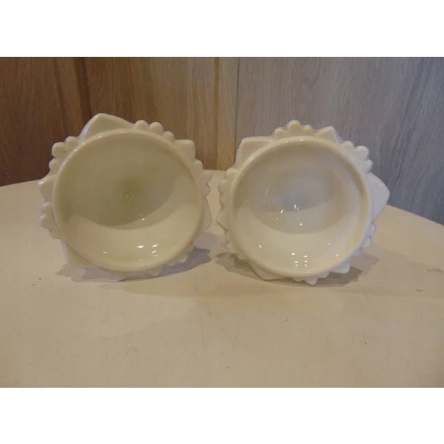 Mid-Century Modern Glass Candle Holders from Ząbkowice Steelworks, 1970s, Set of 2 For Sale - Image 3 of 5