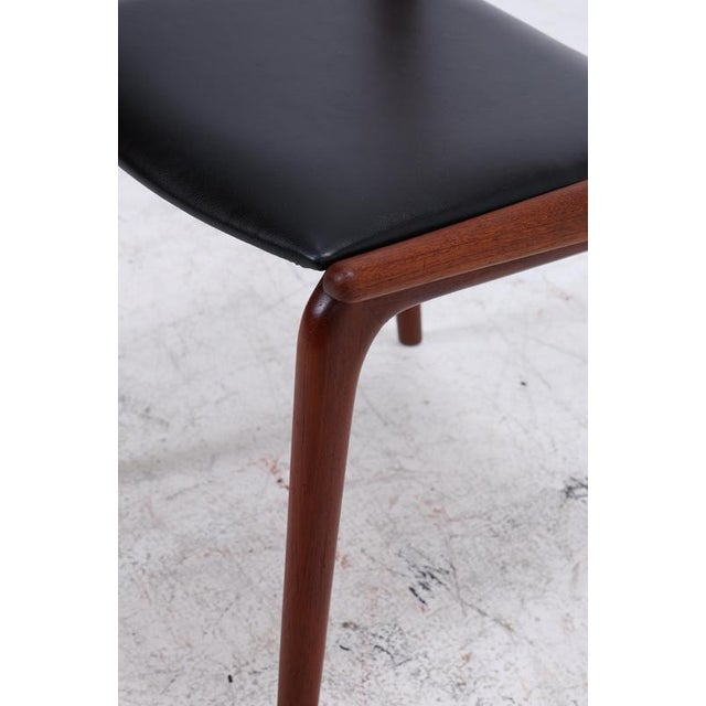 Mid-Century Danish Model 370 Boomerang Chairs in Teak by Alfred Christensen for Slagelse, 1960s, Set of 4 For Sale - Image 14 of 18