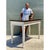 Vintage Stone and Wood Console Table For Sale - Image 10 of 12