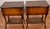 1940s Shaw Decorating Corp English Regency Satinwood Pair Side Tables End Tables For Sale - Image 14 of 14