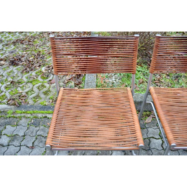 Bar Stools by Tito Agnoli for BBB Bonacina, 1999, Set of 4 For Sale - Image 13 of 18