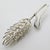 Vintage Italian Handmade Genuine Silver Ear of Wheat Figurine, 1970s For Sale - Image 4 of 12